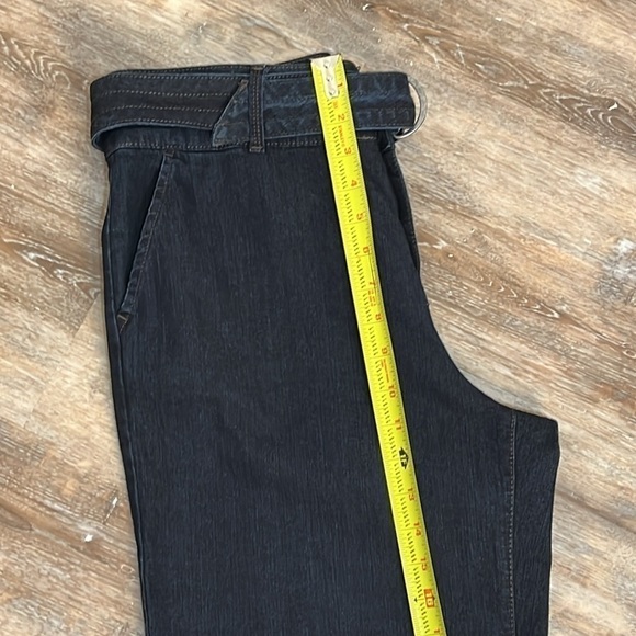 Style & Co Women's Size 10 Wide Leg Jeans Dark Wash Trouser Pant Style - Picture 11 of 16